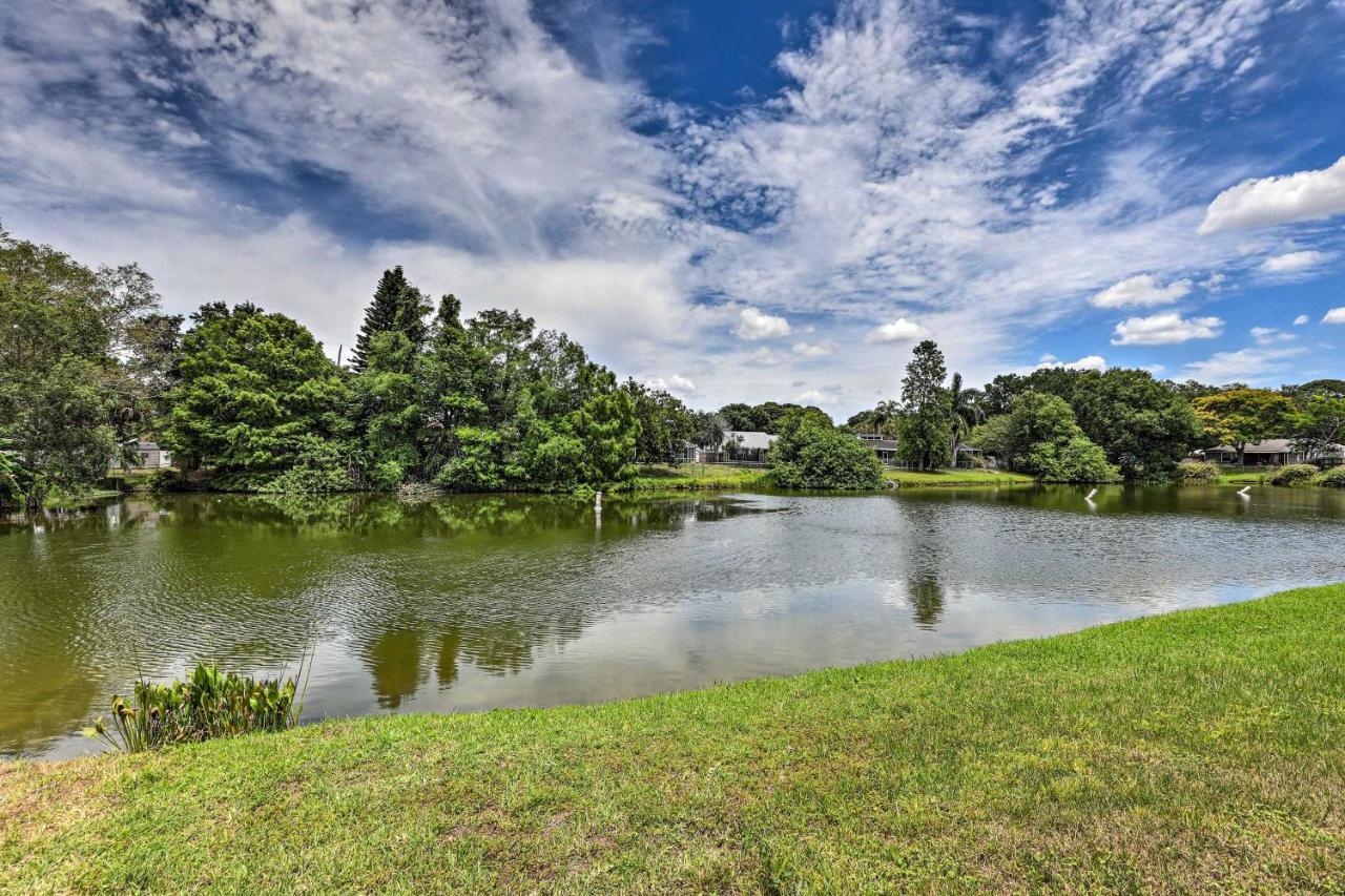 Lanai And Pond At Tranquil Bradenton Retreat! Villa Eksteriør bilde